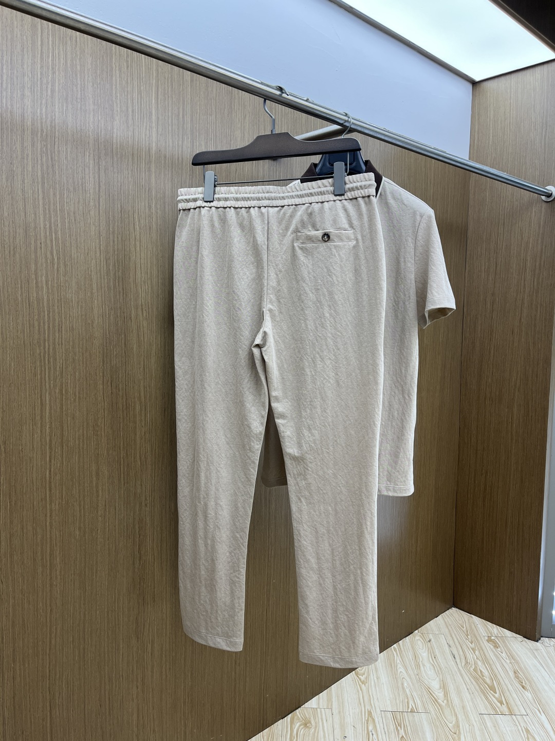 早春/套 Loro Piana 🔥🔥春夏新款简约休闲套装 精选新疆长绒棉 纱线环保染色定型 面料洗水上身