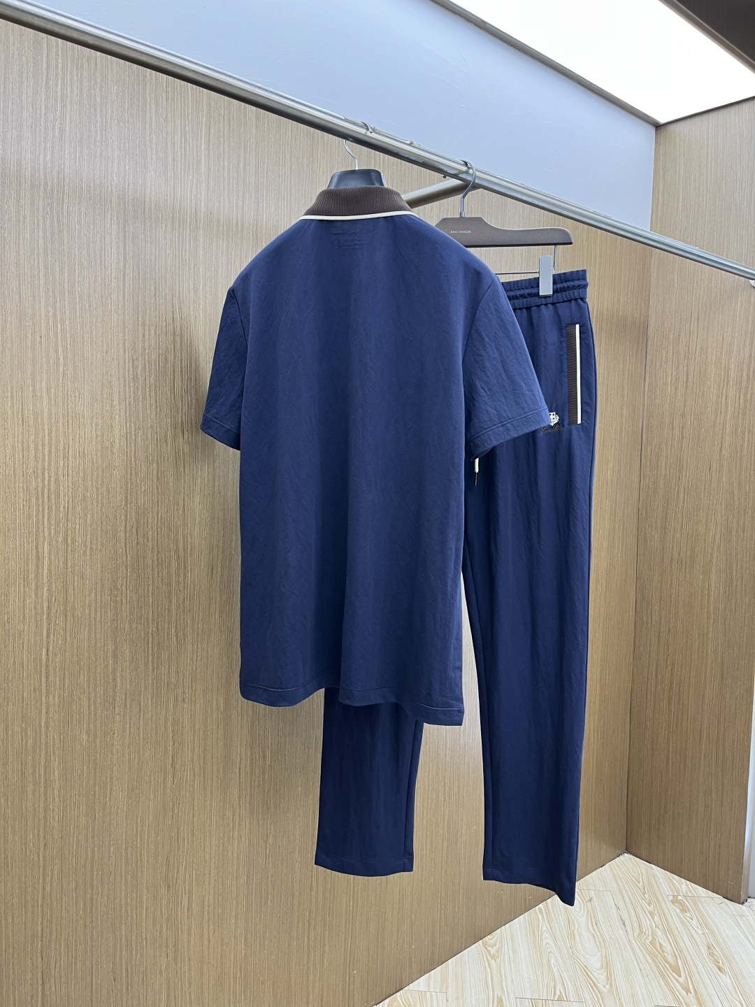 早春/套 Loro Piana 🔥🔥春夏新款简约休闲套装 精选新疆长绒棉 纱线环保染色定型 面料洗水上身