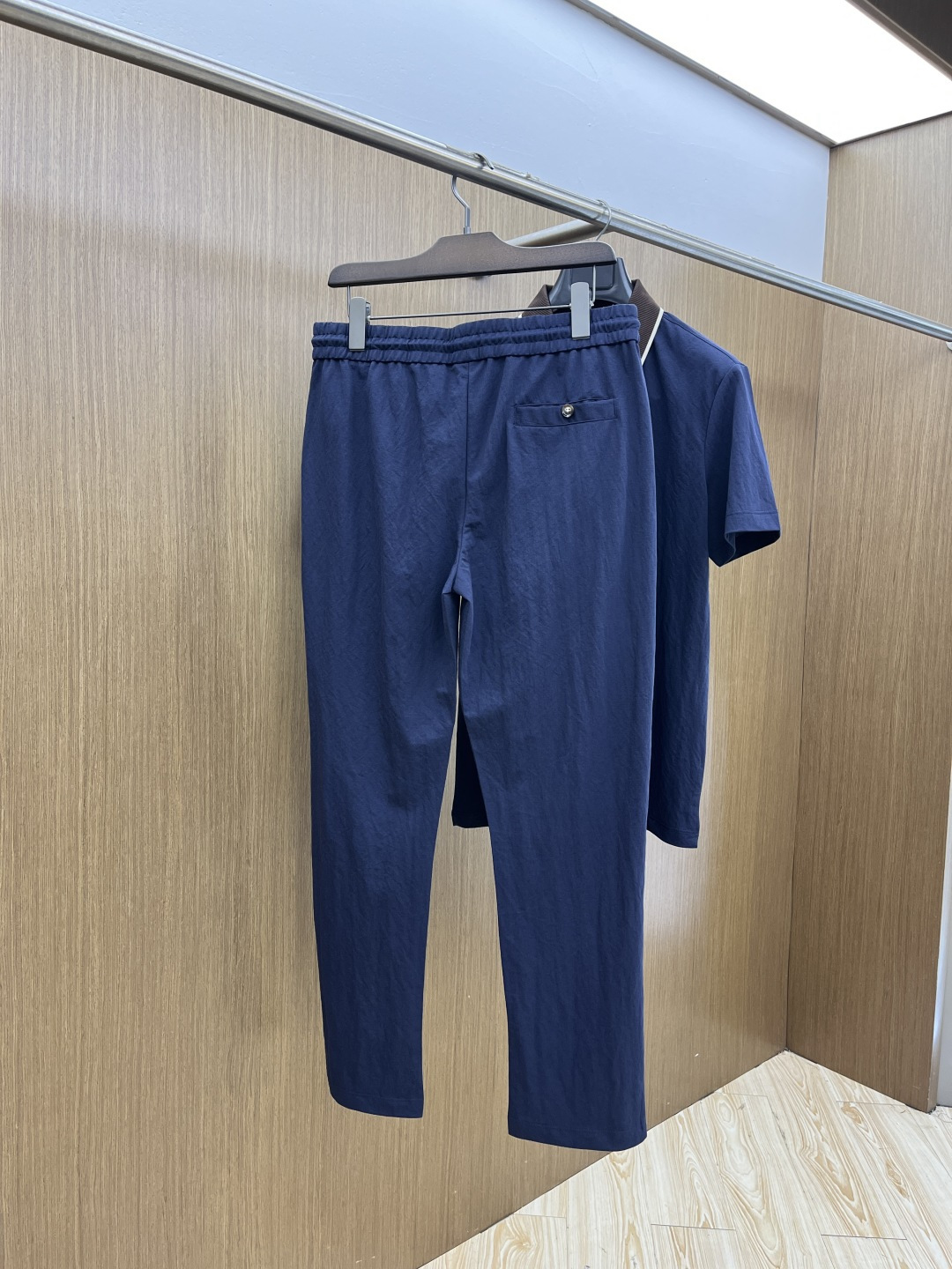 早春/套 Loro Piana 🔥🔥春夏新款简约休闲套装 精选新疆长绒棉 纱线环保染色定型 面料洗水上身