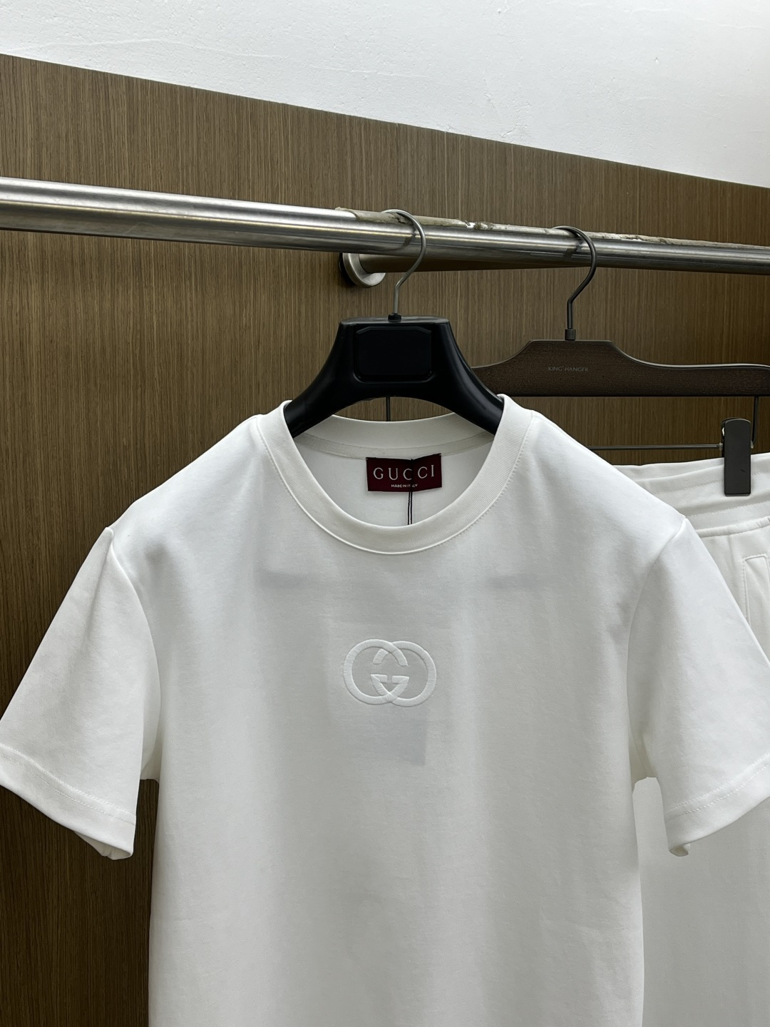 早春/套 Guc 🔥春夏官网独家专供 高端独家定制款 早春新款专柜同款休闲套装，透气舒适休闲！高级感满满