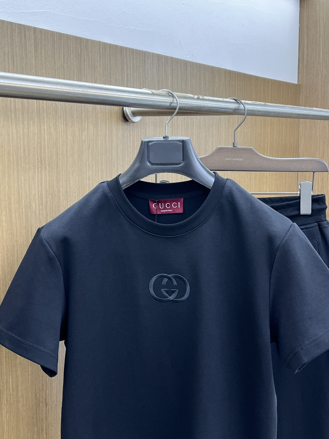 早春/套 Guc 🔥春夏官网独家专供 高端独家定制款 早春新款专柜同款休闲套装，透气舒适休闲！高级感满满