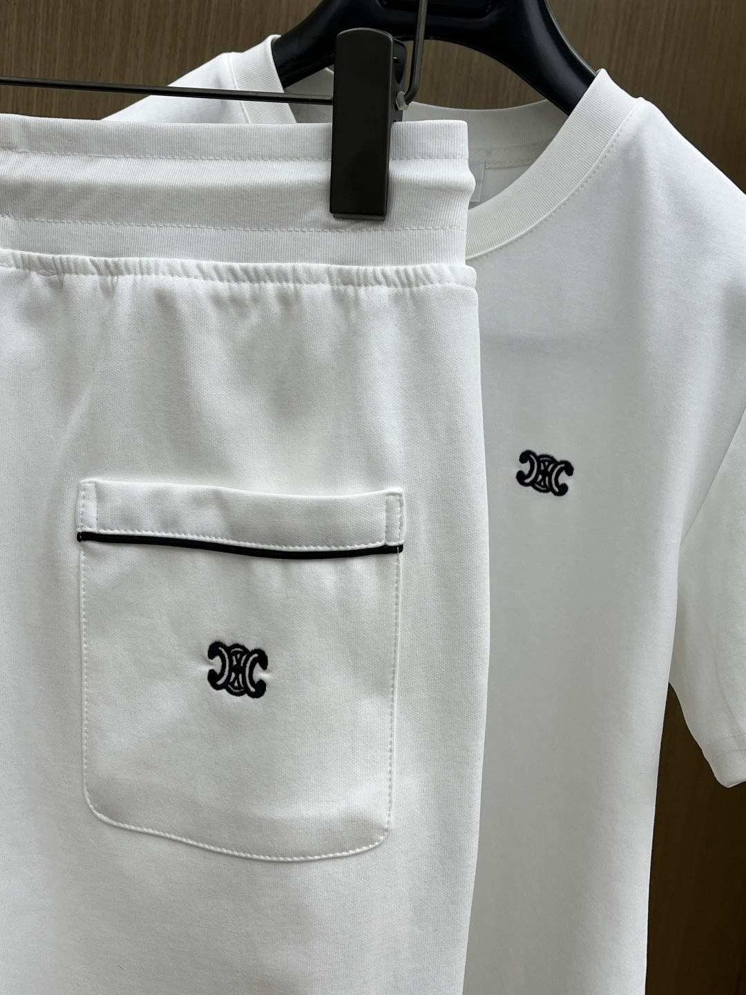 早春/套 CELINE 🔥春夏官网独家专供 高端独家定制款 早春新款专柜同款休闲套装，透气舒适休闲！高级