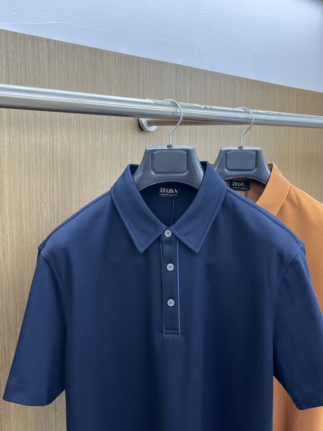 🌾 ZZ 🔥🔥高级定制 26ss春夏新款翻领POLO短袖T恤 原版定制 面料选用进口珠地棉 轻薄透气 上