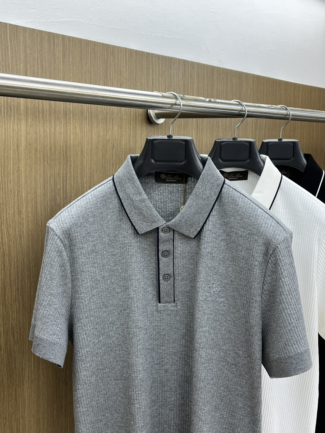🌾 lP🆕 🔥🔥高级定制 26ss春夏新款翻领POLO短袖T恤 原版定制 面料选用进口珠地棉 轻薄透气 