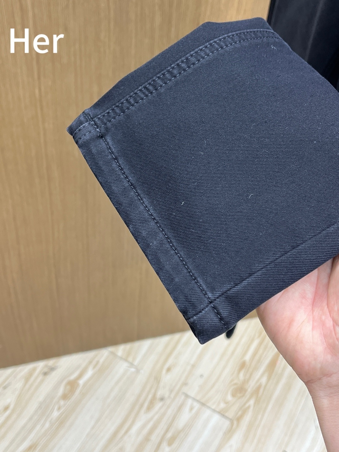 支持年后 秋冬 Her 🔥🔥秋冬新品休闲牛仔裤 官网同步发售，裤身工艺设计，进口客供辅料、面料定制，代工