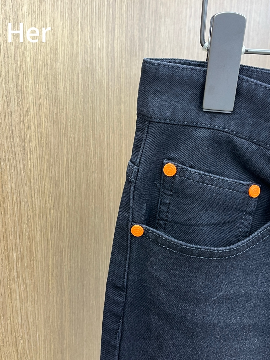 支持年后 秋冬 Her 🔥🔥秋冬新品休闲牛仔裤 官网同步发售，裤身工艺设计，进口客供辅料、面料定制，代工