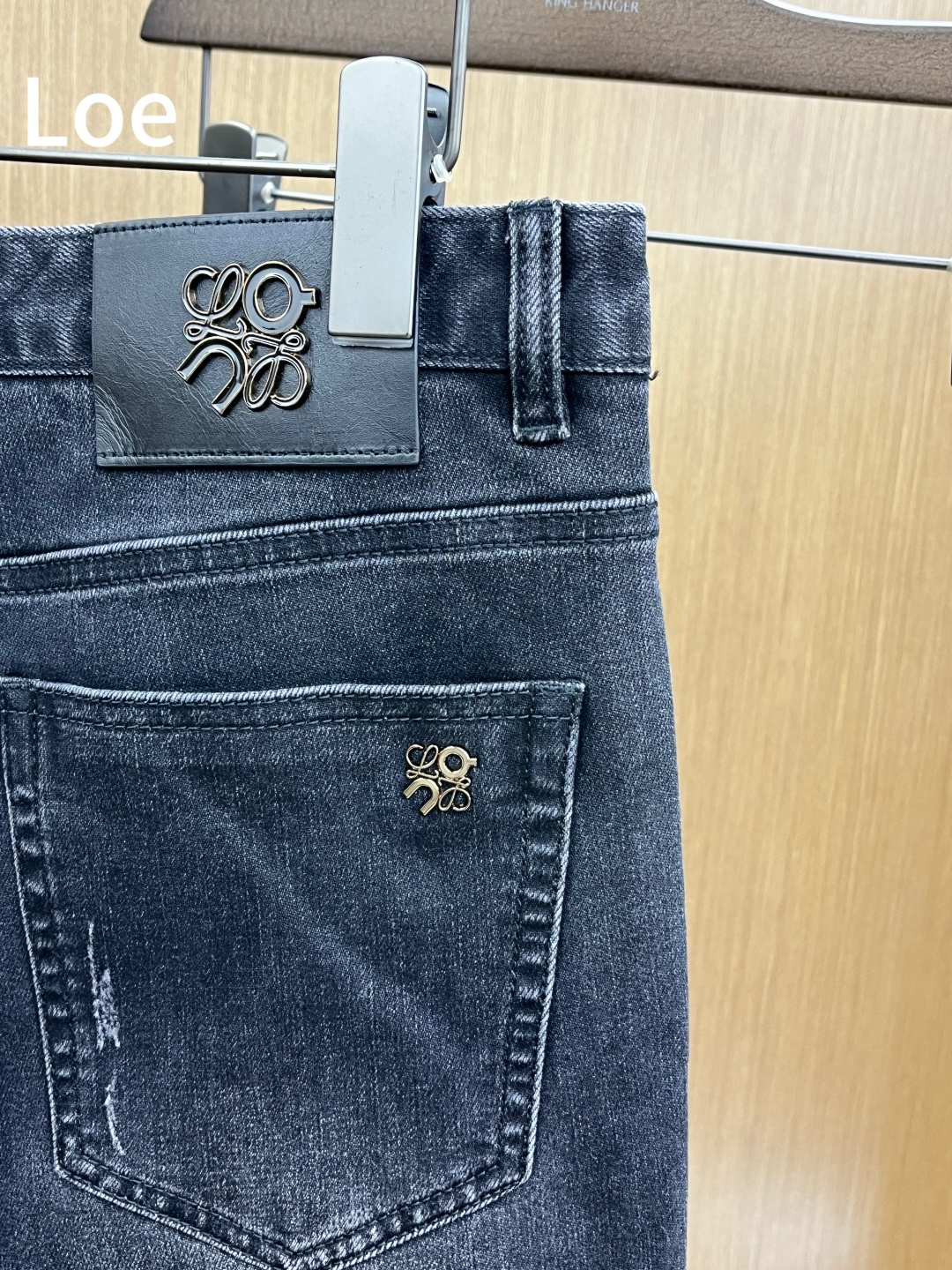 支持年后 秋冬 Loe 🔥🔥秋冬新品休闲牛仔裤 官网同步发售，裤身工艺设计，进口客供辅料、面料定制，代工