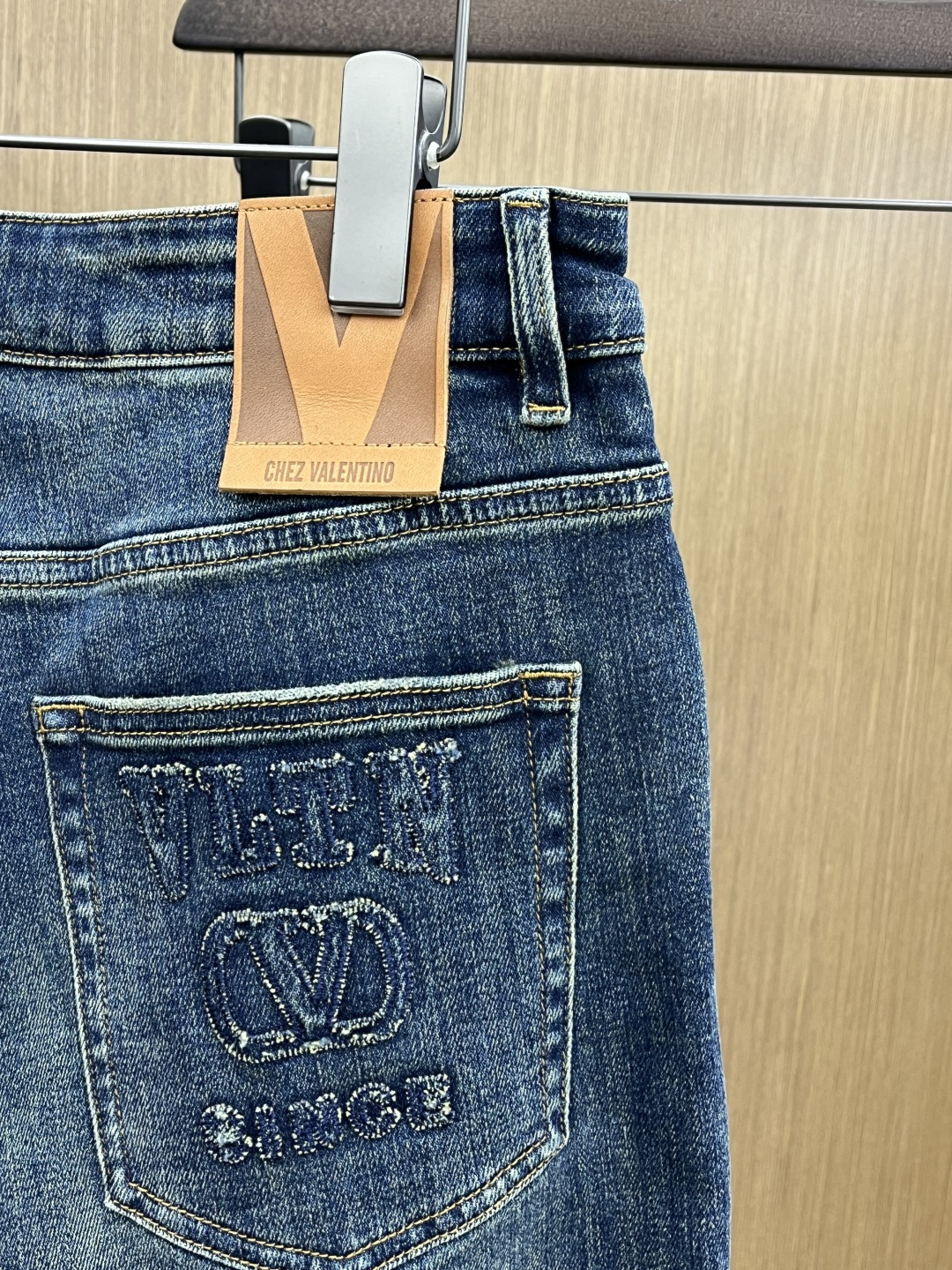 新款 秋冬 Vltn 🔥🔥高端牛仔 25SS秋冬最新款原单牛仔裤 柜台同步发售 原版定制复刻 客供五金辅