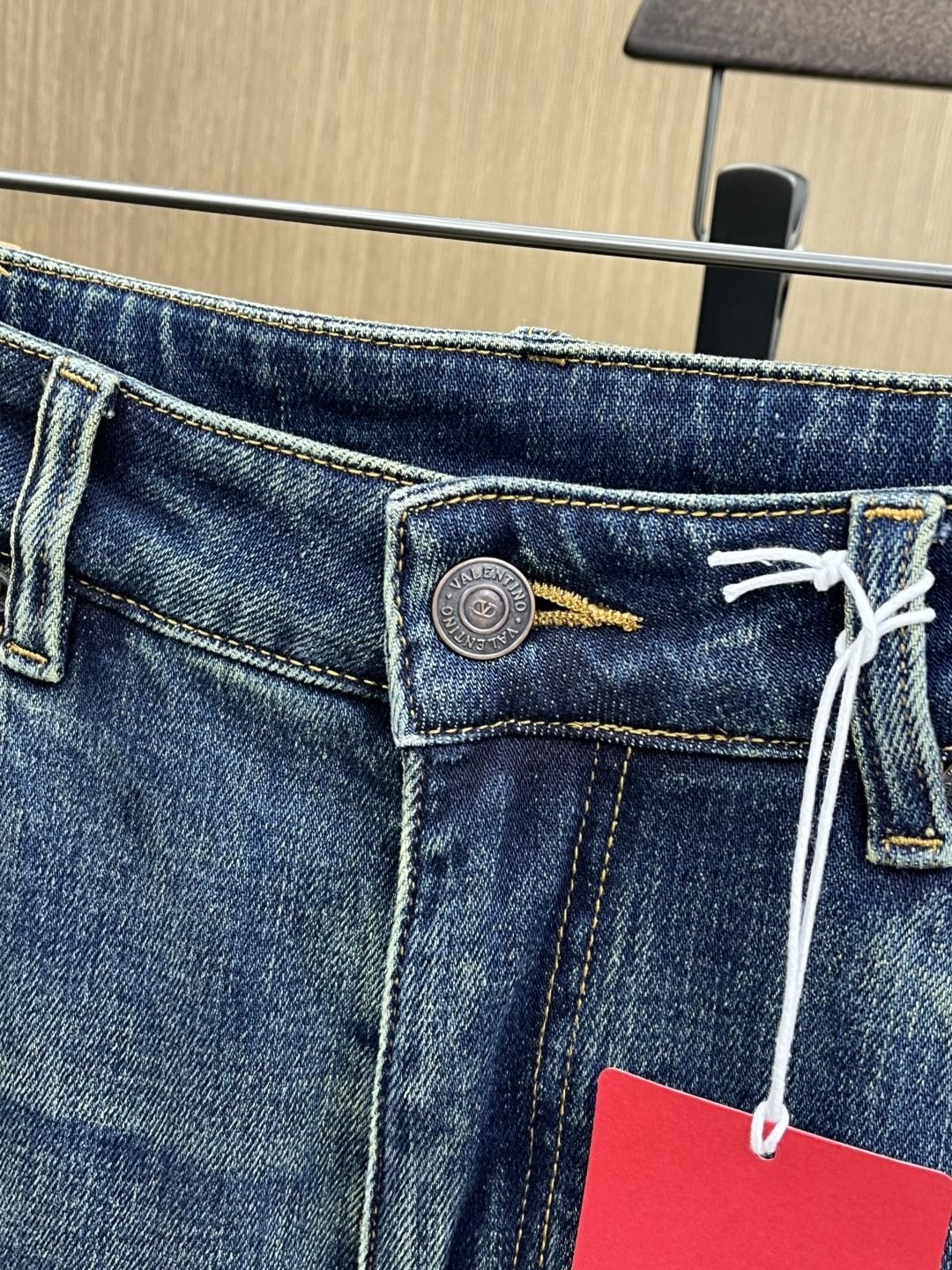 新款 秋冬 Vltn 🔥🔥高端牛仔 25SS秋冬最新款原单牛仔裤 柜台同步发售 原版定制复刻 客供五金辅