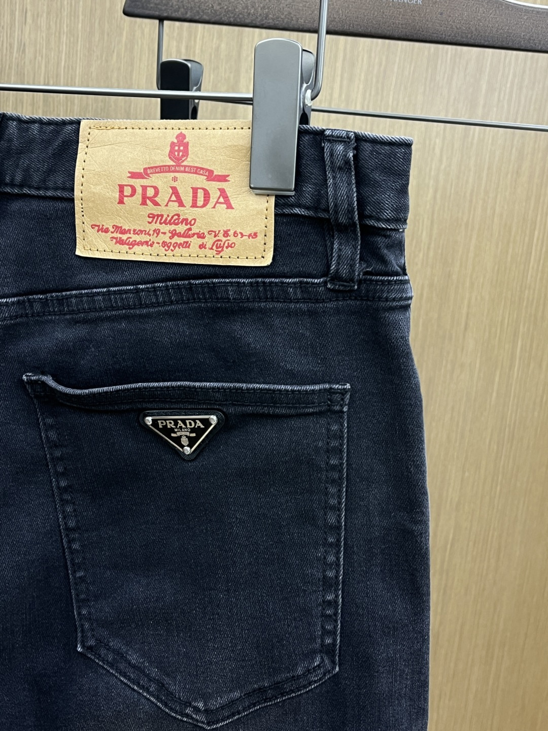 新款 秋冬 PD 🔥🔥高端牛仔 25SS秋冬最新款原单牛仔裤 柜台同步发售 原版定制复刻 客供五金辅料 