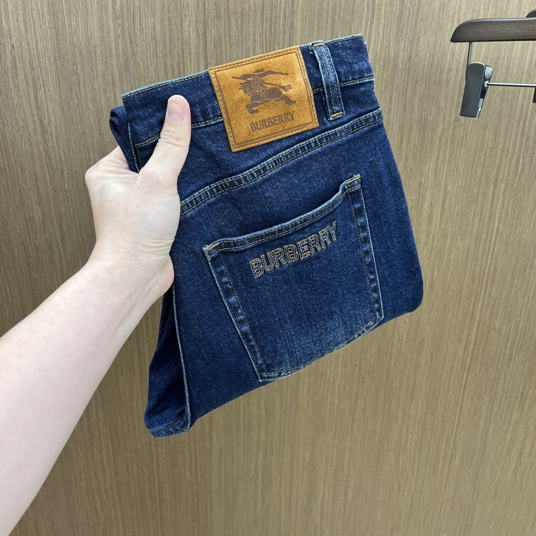 新款 秋冬 BBR 🔥🔥高端牛仔 25SS秋冬最新款原单牛仔裤 柜台同步发售 原版定制复刻 客供五金辅料