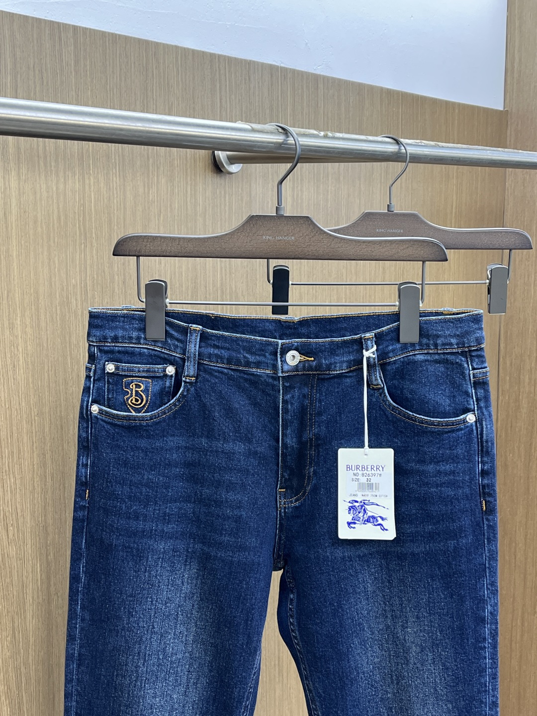 新款 秋冬 BBR 🔥🔥高端牛仔 25SS秋冬最新款原单牛仔裤 柜台同步发售 原版定制复刻 客供五金辅料