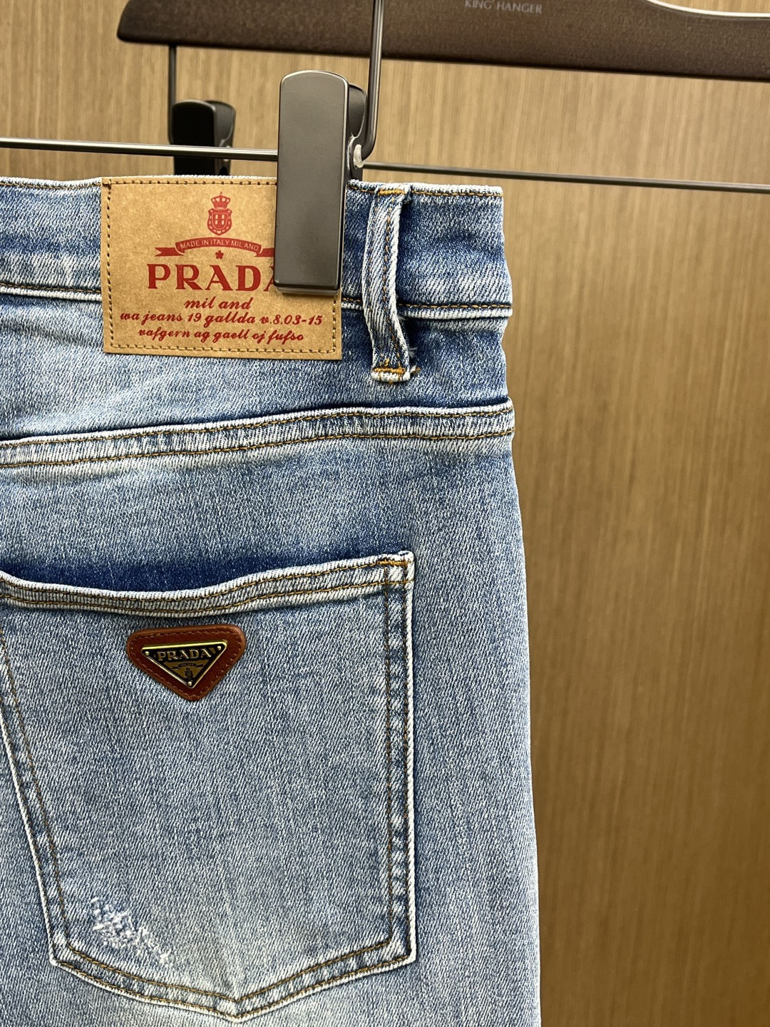 新款 秋冬 PD 🔥🔥高端牛仔 25SS秋冬最新款原单牛仔裤 柜台同步发售 原版定制复刻 客供五金辅料 