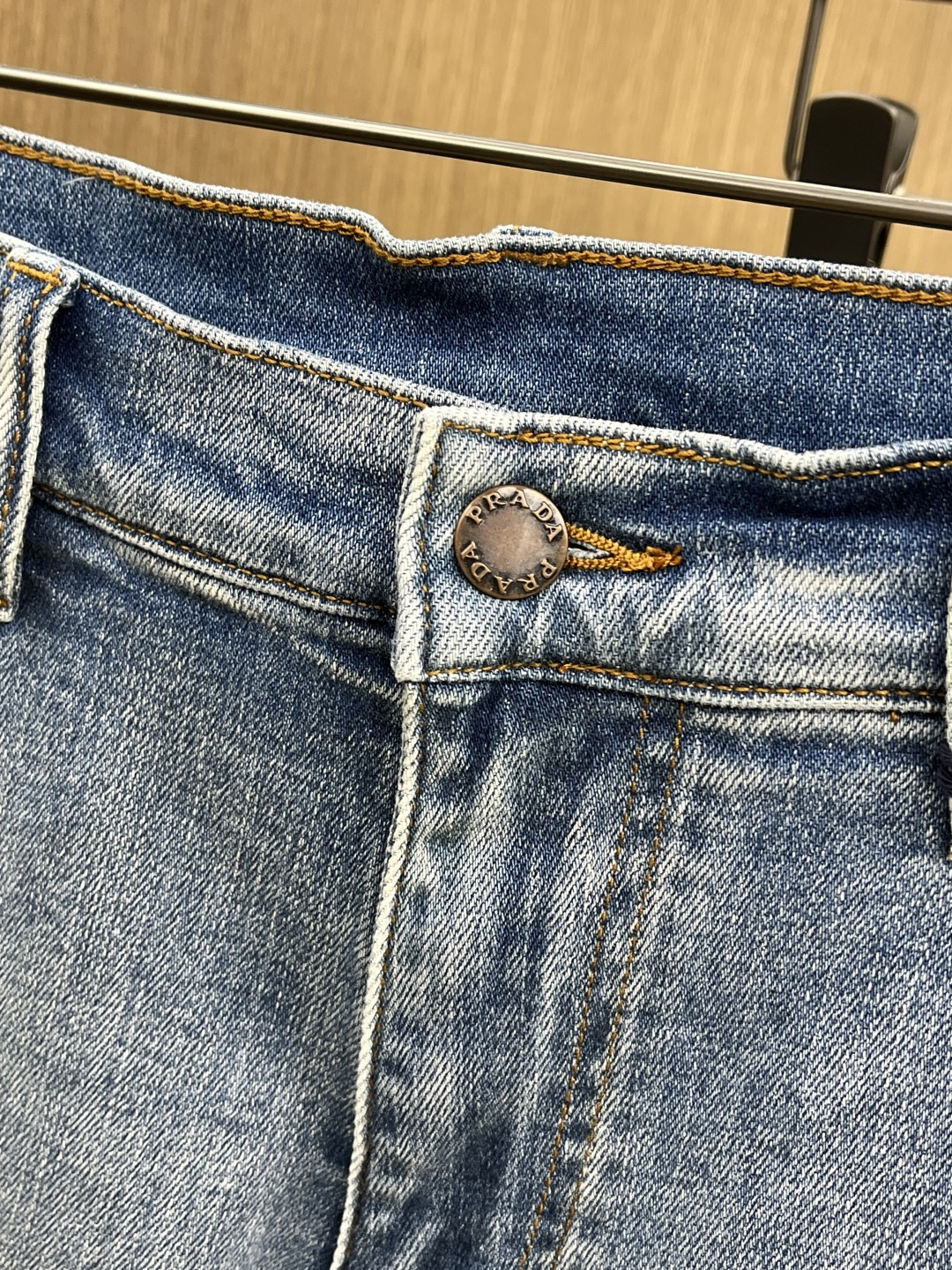 新款 秋冬 PD 🔥🔥高端牛仔 25SS秋冬最新款原单牛仔裤 柜台同步发售 原版定制复刻 客供五金辅料 