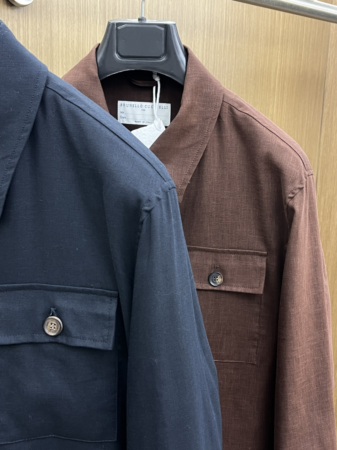 早春 BC 🔥🔥早春轻奢老钱风棉麻系列，最新时尚翻领夹克外套.对称口袋设计.处处细节显工艺足够的高级 结