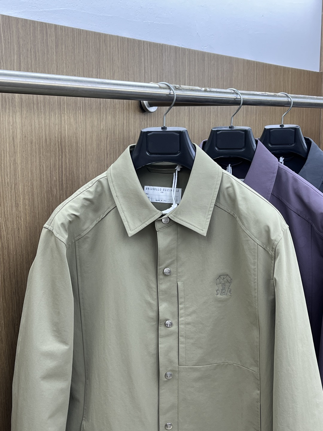 早春 Bc 🔥🔥早春系列，最新时尚翻领夹克外套.胸前logo刺绣.处处细节显工艺足够的高级 结构性剪裁的