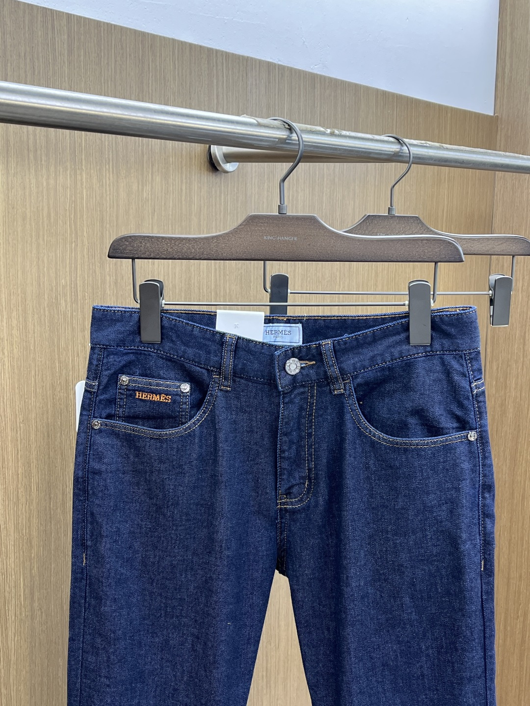 早春款 Her 🔥🔥高端定制 26早春新款薄款牛仔裤 柜台同步发售 原版定制复刻 客供五金辅料 原单品质