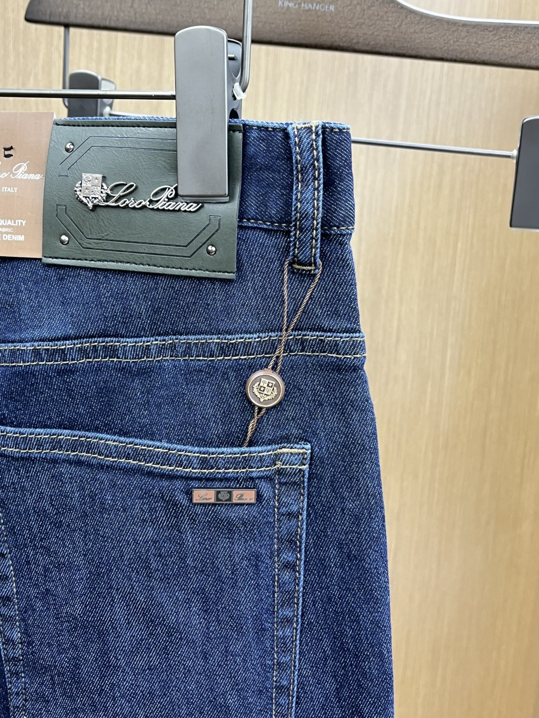早春款 Loro Piana 🔥🔥高端定制 26早春新款薄款牛仔裤 柜台同步发售 原版定制复刻 客供五金