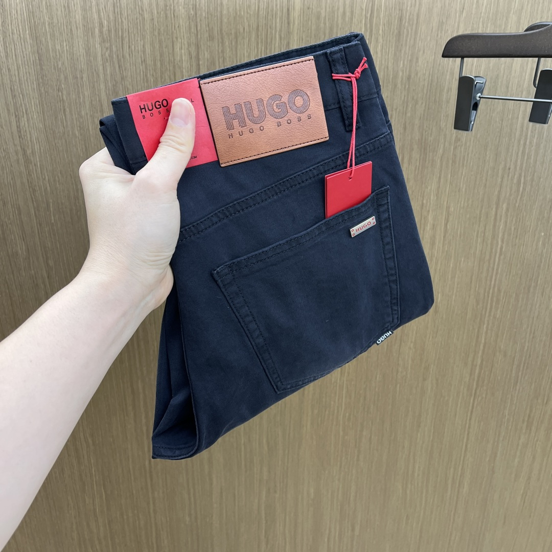 早春款 Hugo 🔥🔥高端定制 26早春新款薄款牛仔裤 柜台同步发售 原版定制复刻 客供五金辅料 原单品