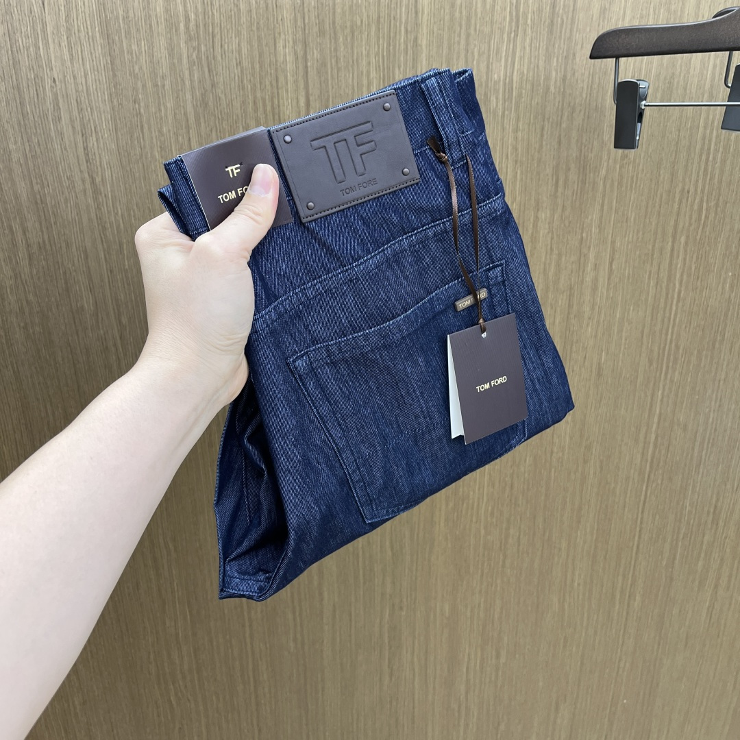 早春款 TF 🔥🔥高端定制 26早春新款薄款牛仔裤 柜台同步发售 原版定制复刻 客供五金辅料 原单品质 