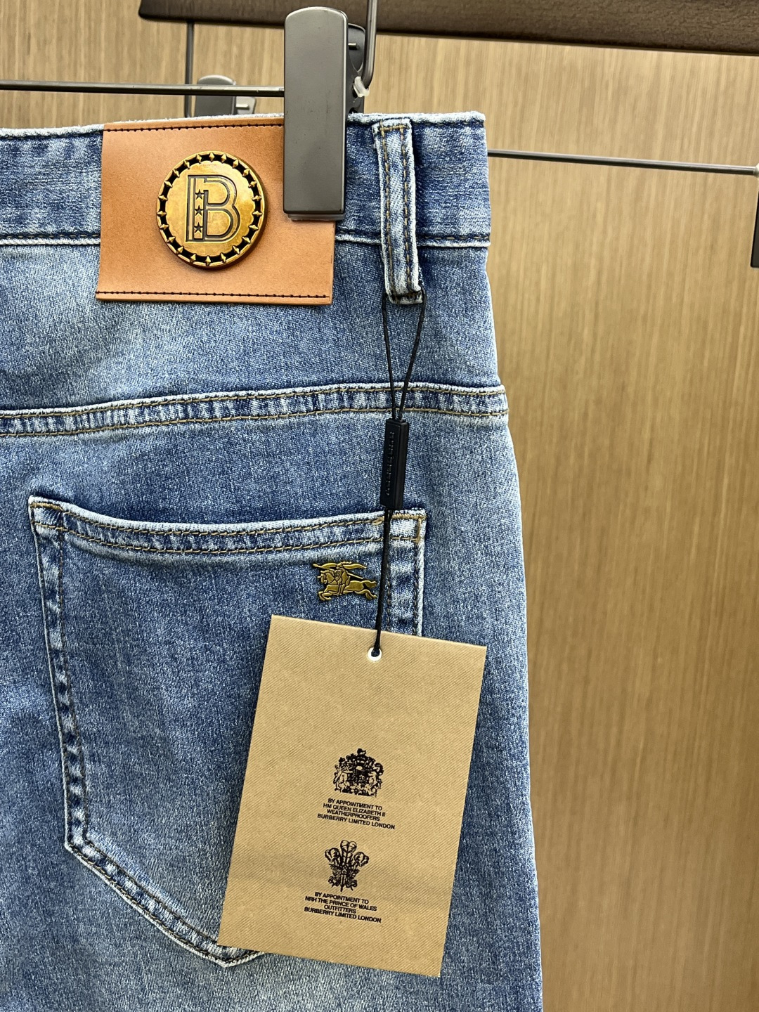 早春款 BBR. 🔥🔥高端定制 26早春新款薄款牛仔裤 柜台同步发售 原版定制复刻 客供五金辅料 原单品