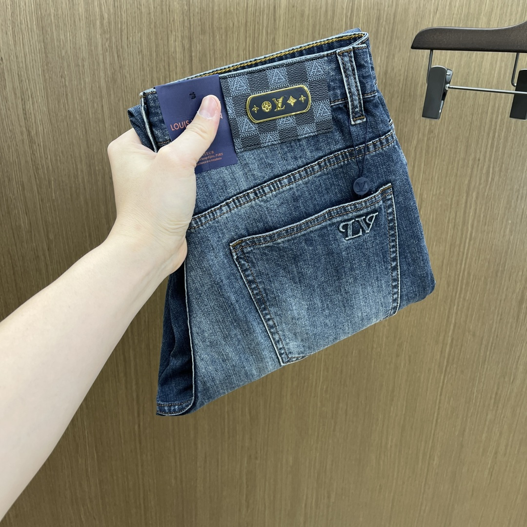 早春款 LV 🔥🔥高端定制 26早春新款薄款牛仔裤 柜台同步发售 原版定制复刻 客供五金辅料 原单品质 