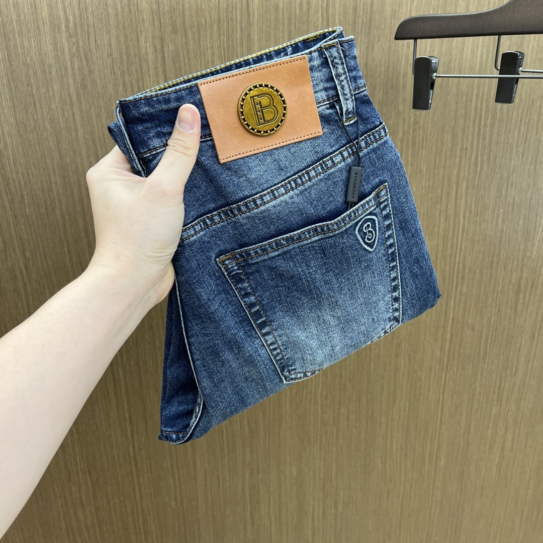 早春款 BBR. 🔥🔥高端定制 26早春新款薄款牛仔裤 柜台同步发售 原版定制复刻 客供五金辅料 原单品