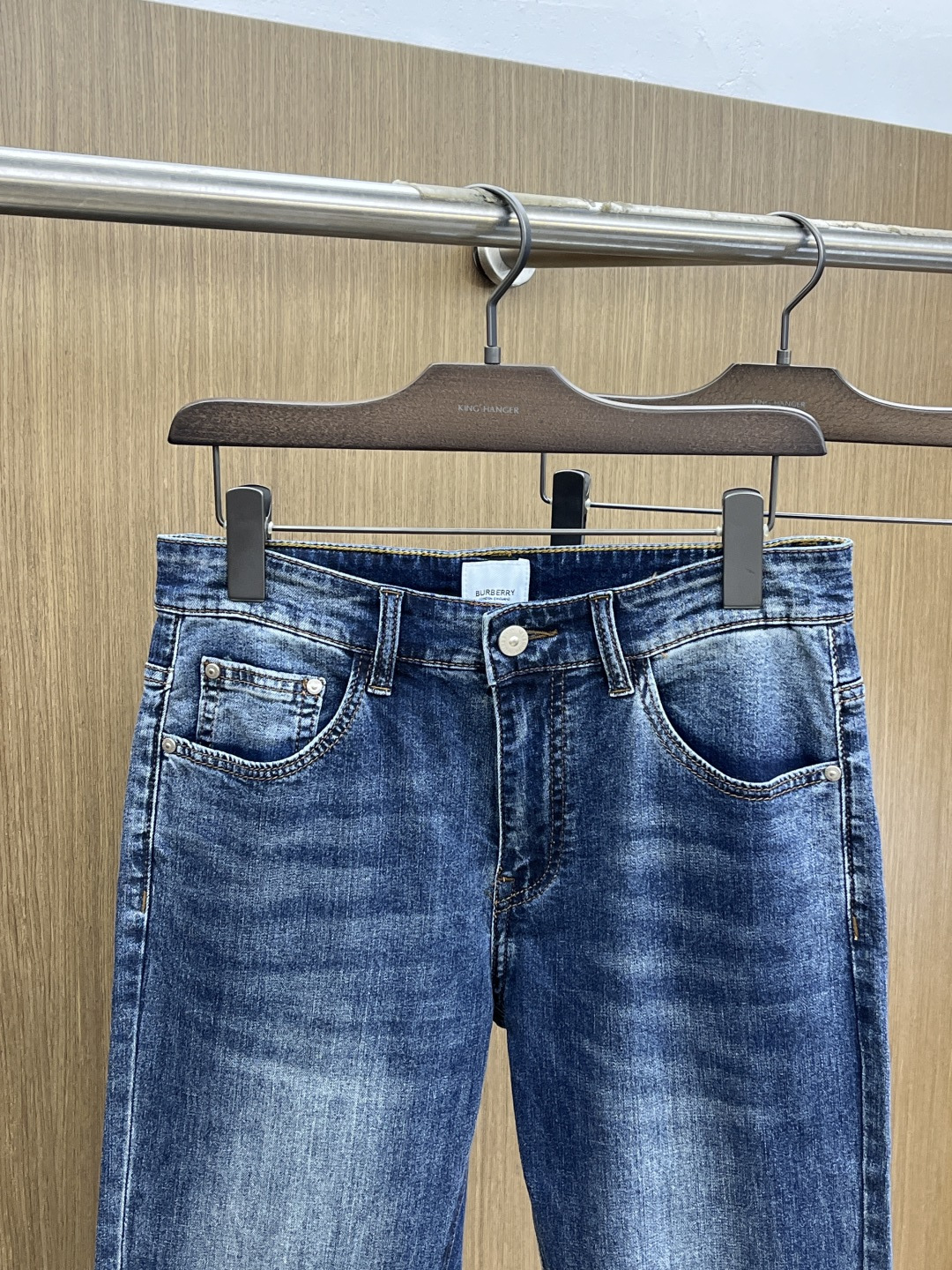 早春款 BBR. 🔥🔥高端定制 26早春新款薄款牛仔裤 柜台同步发售 原版定制复刻 客供五金辅料 原单品