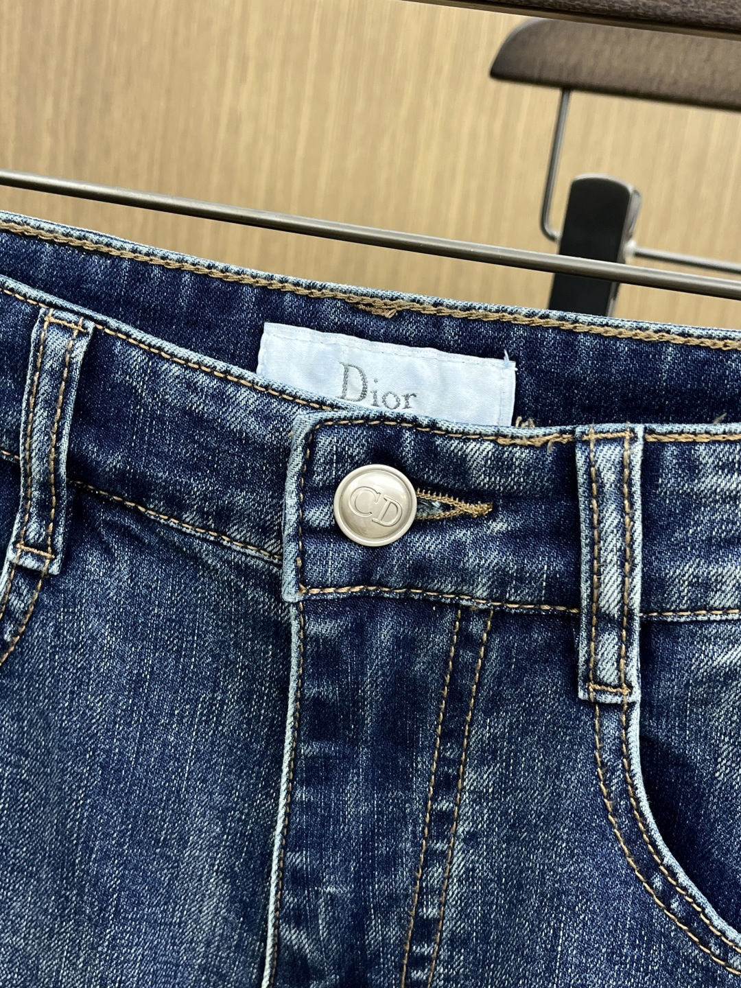 早春款 CD 🔥🔥高端定制 26早春新款薄款牛仔裤 柜台同步发售 原版定制复刻 客供五金辅料 原单品质 