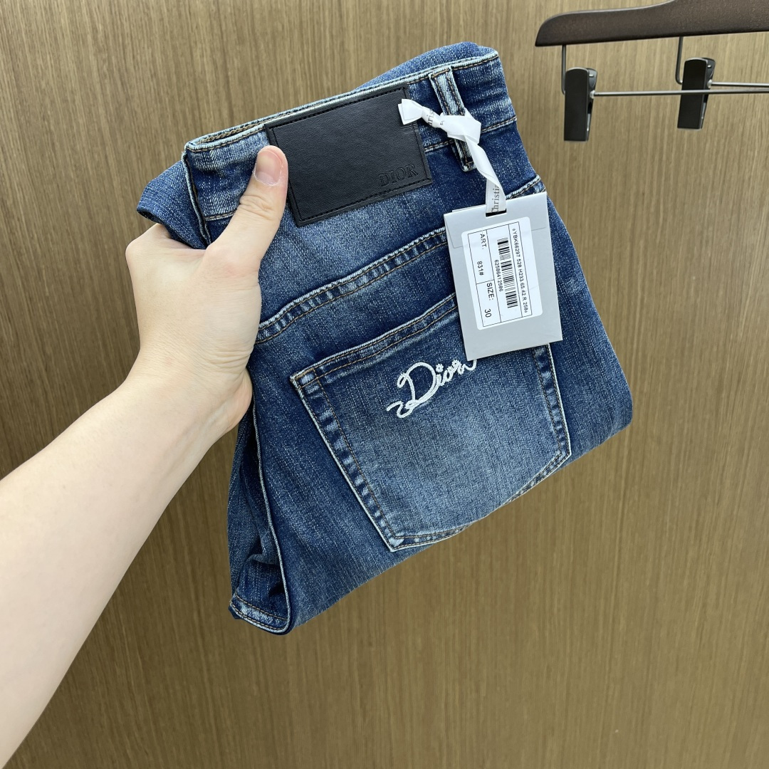 早春款 CD 🔥🔥高端定制 26早春新款薄款牛仔裤 柜台同步发售 原版定制复刻 客供五金辅料 原单品质 