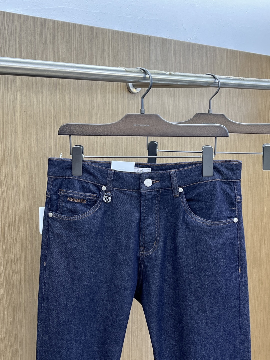 早春款 HER 🔥🔥高端定制 26早春新款薄款牛仔裤 柜台同步发售 原版定制复刻 客供五金辅料 原单品质