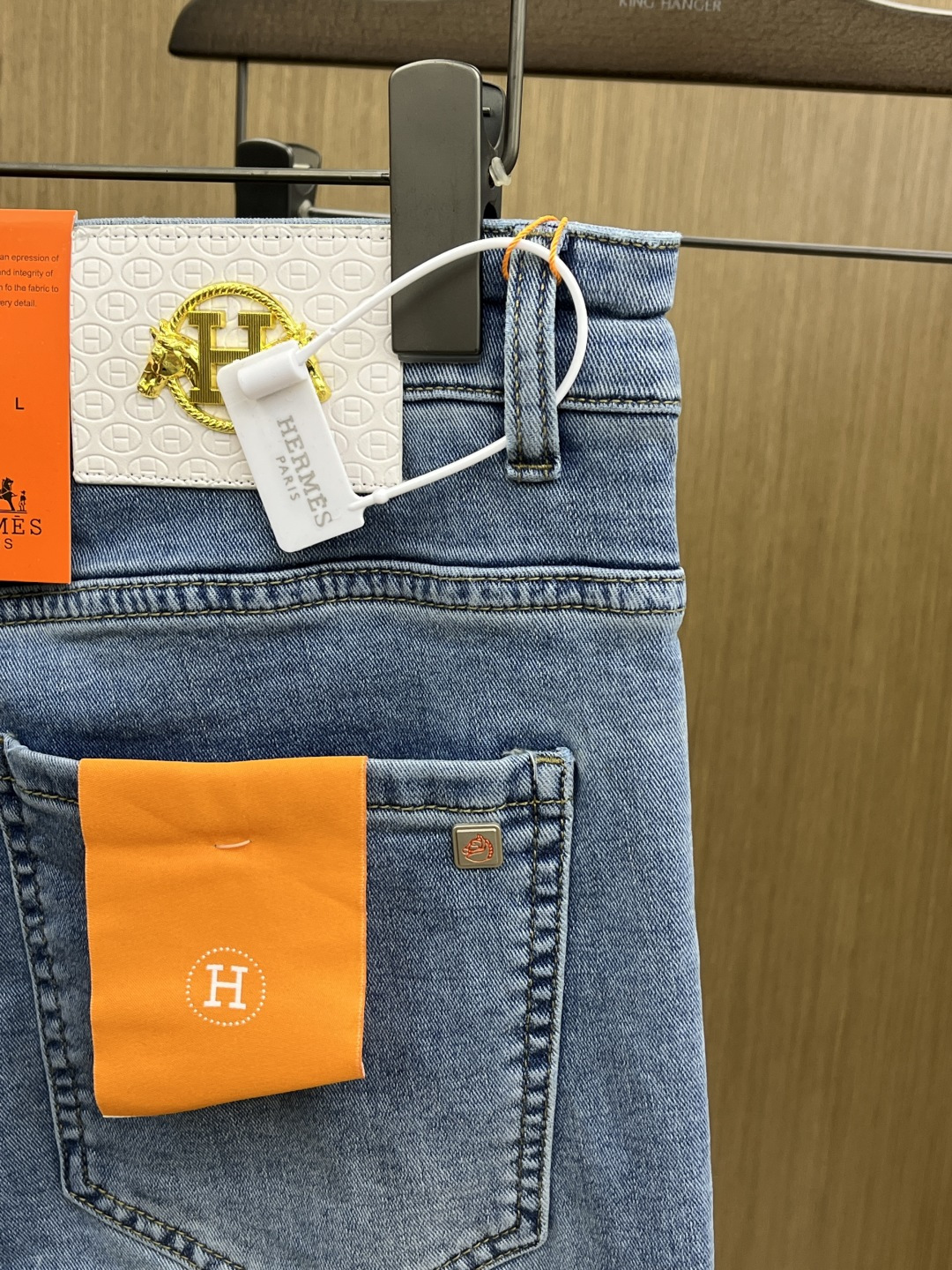 早春款 HER 🔥🔥高端定制 26早春新款薄款牛仔裤 柜台同步发售 原版定制复刻 客供五金辅料 原单品质