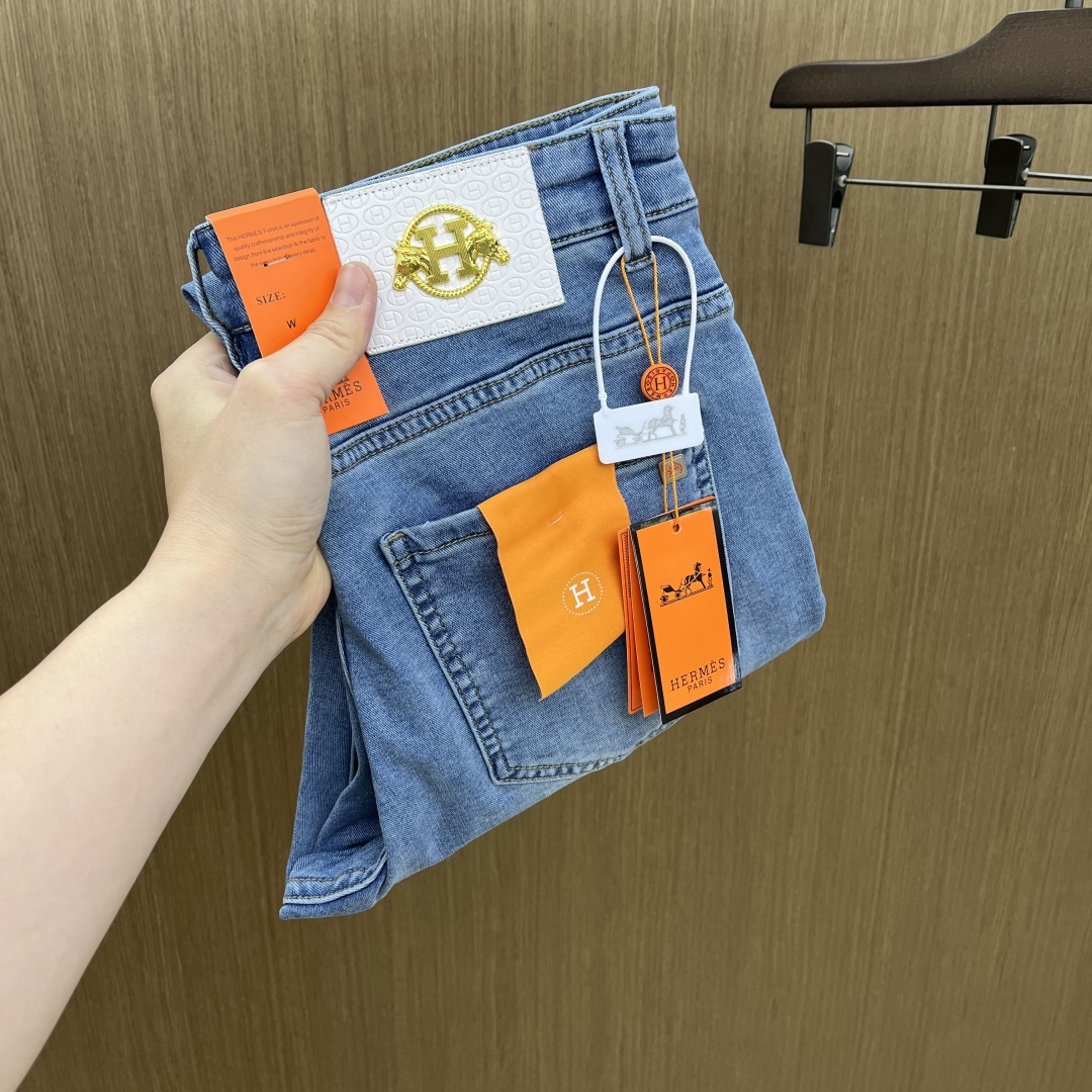 早春款 HER 🔥🔥高端定制 26早春新款薄款牛仔裤 柜台同步发售 原版定制复刻 客供五金辅料 原单品质