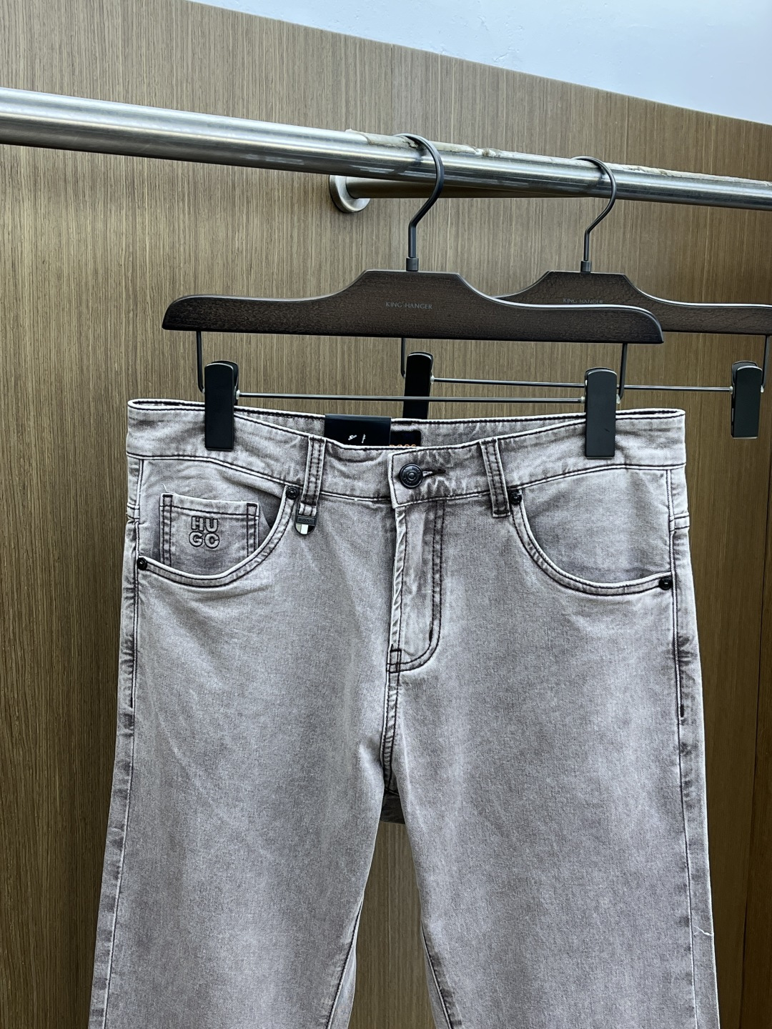 早春款 Hugo 🔥🔥高端定制 26早春新款薄款牛仔裤 柜台同步发售 原版定制复刻 客供五金辅料 原单品