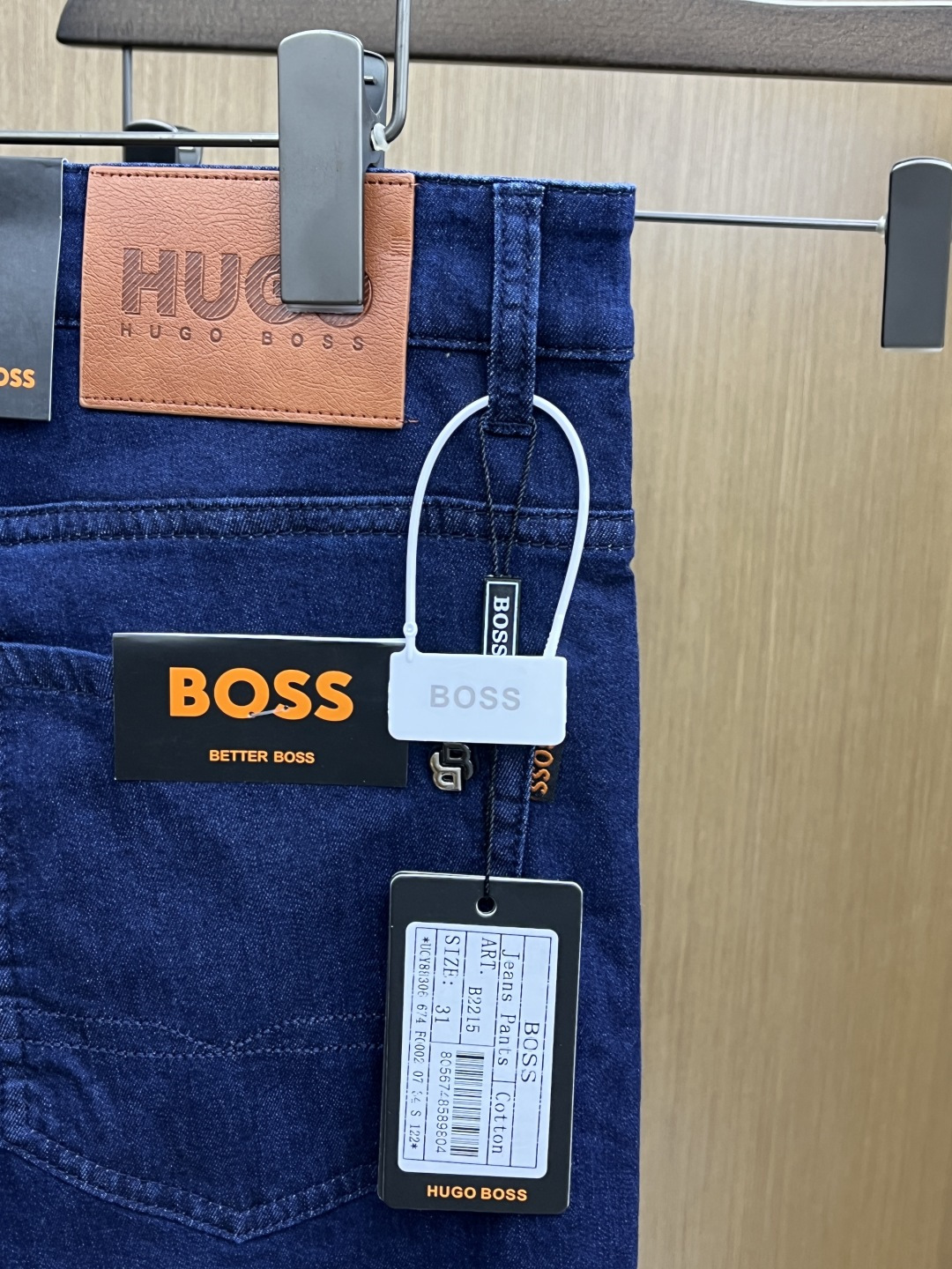 早春款 HUGO 🔥🔥高端定制 26早春新款薄款牛仔裤 柜台同步发售 原版定制复刻 客供五金辅料 原单品