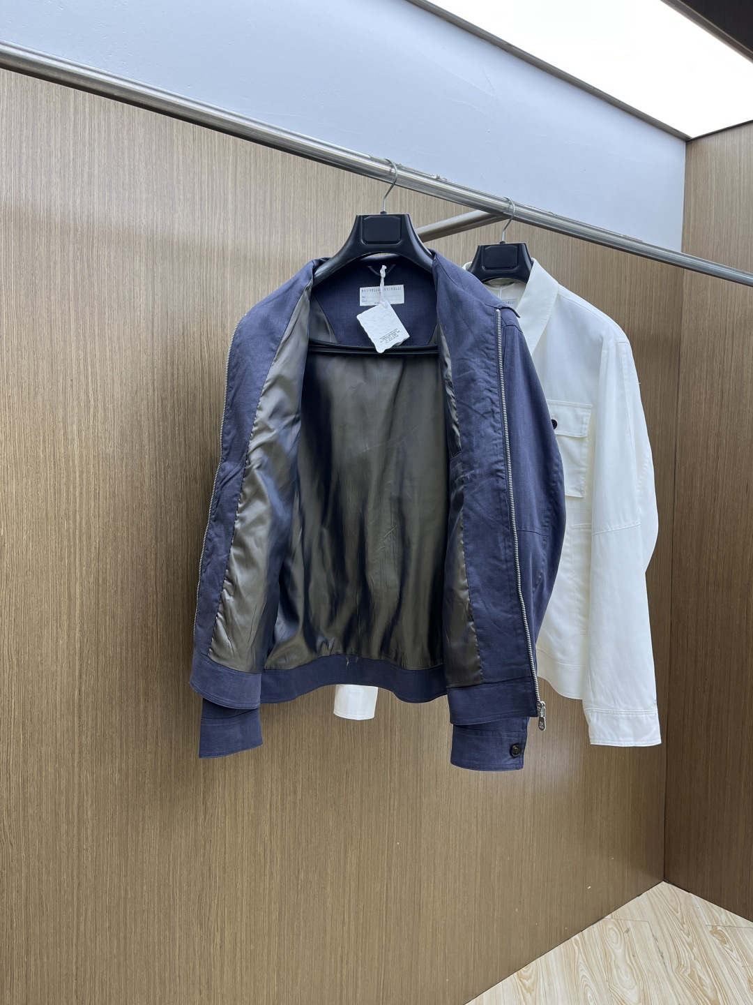 早春款 BC 🔥🔥早春轻奢老钱风系列，最新时尚翻领夹克外套.胸前口袋皮牌logo，处处细节显工艺足够的高