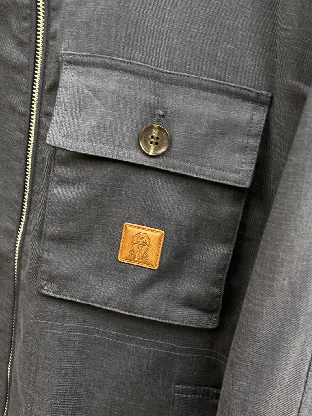 早春款 BC 🔥🔥早春轻奢老钱风系列，最新时尚翻领夹克外套.胸前口袋皮牌logo，处处细节显工艺足够的高