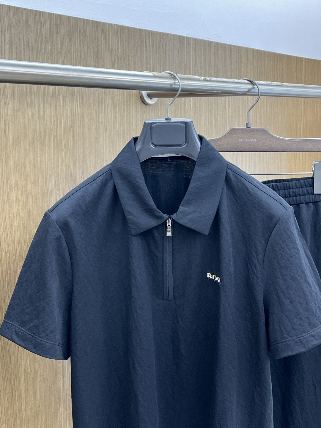 早春/套 Boss 🔥🔥春夏新款简约休闲套装 精选新疆长绒棉 纱线环保染色定型 面料洗水上身软软舒适 多