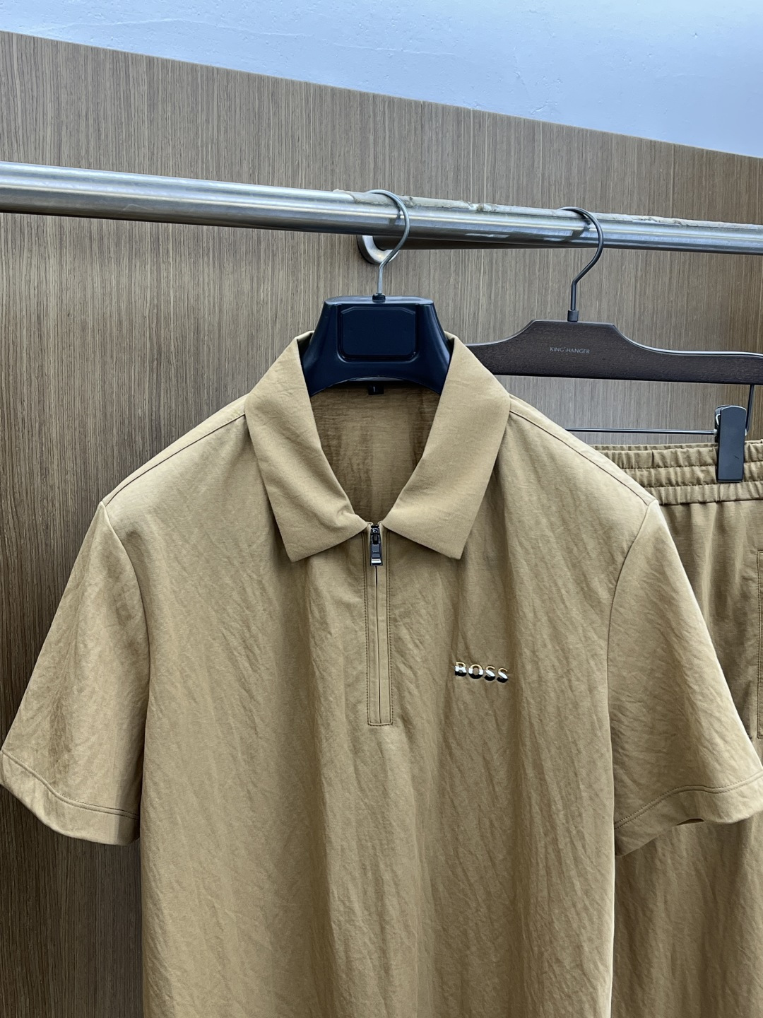 早春/套 Boss 🔥🔥春夏新款简约休闲套装 精选新疆长绒棉 纱线环保染色定型 面料洗水上身软软舒适 多