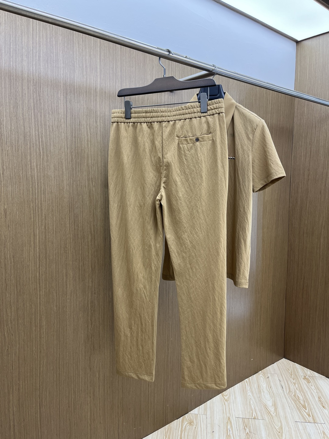 早春/套 Boss 🔥🔥春夏新款简约休闲套装 精选新疆长绒棉 纱线环保染色定型 面料洗水上身软软舒适 多