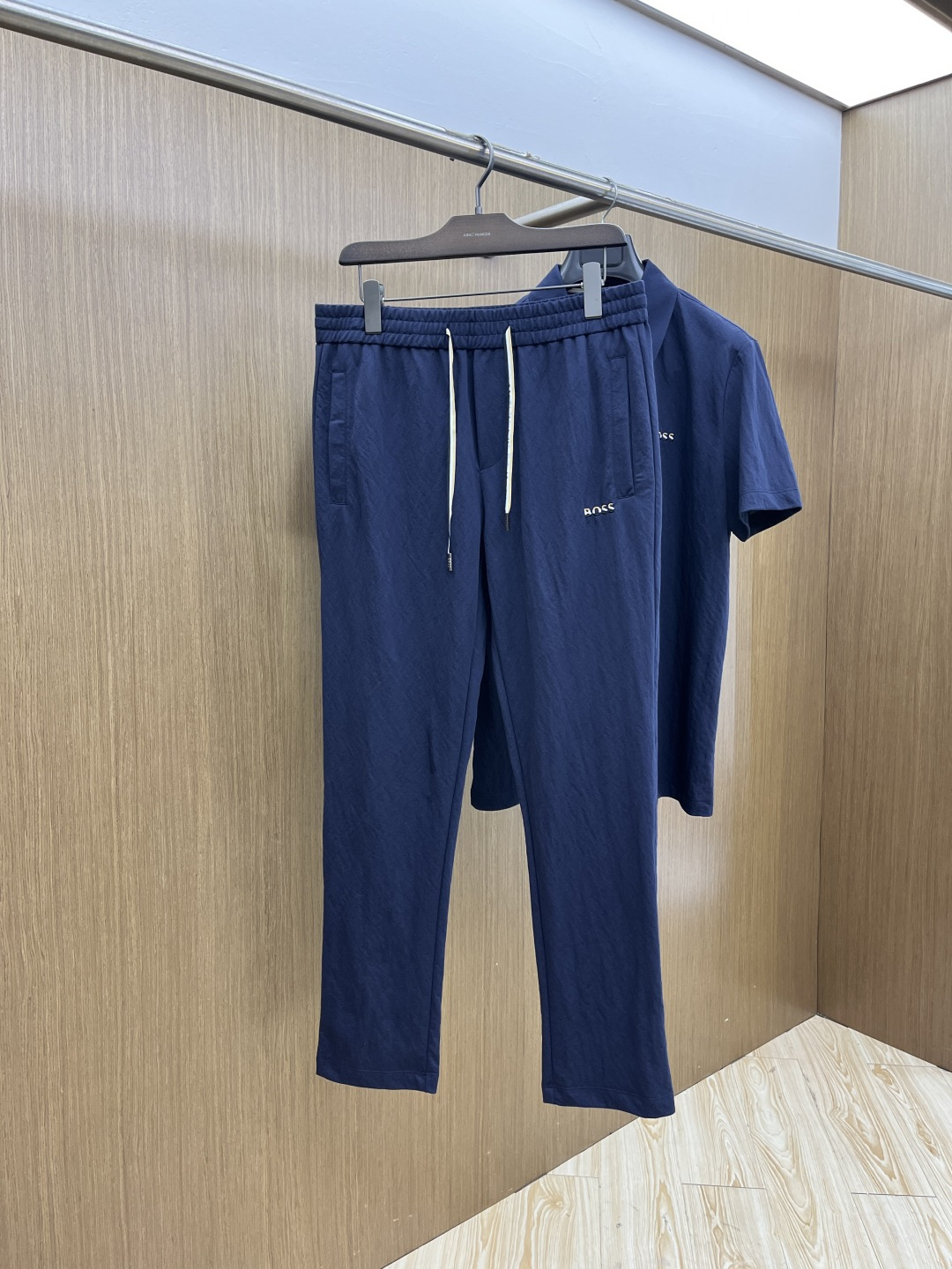 早春/套 Boss🔥🔥春夏新款简约休闲套装 精选新疆长绒棉 纱线环保染色定型 面料洗水上身软软舒适 多元