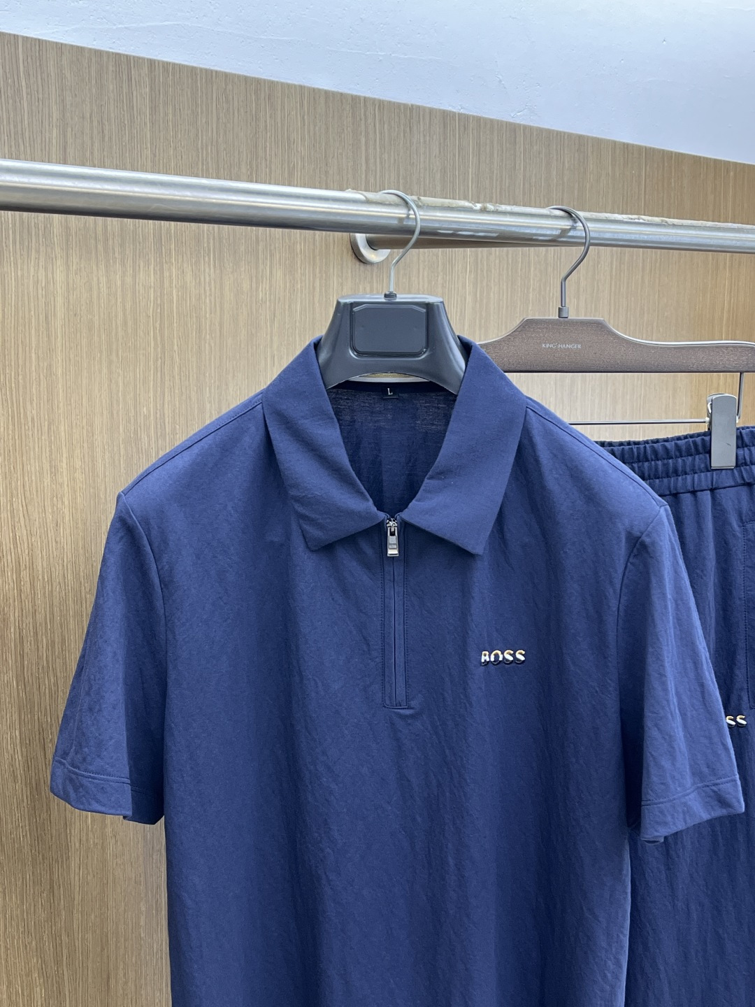 早春/套 Boss🔥🔥春夏新款简约休闲套装 精选新疆长绒棉 纱线环保染色定型 面料洗水上身软软舒适 多元