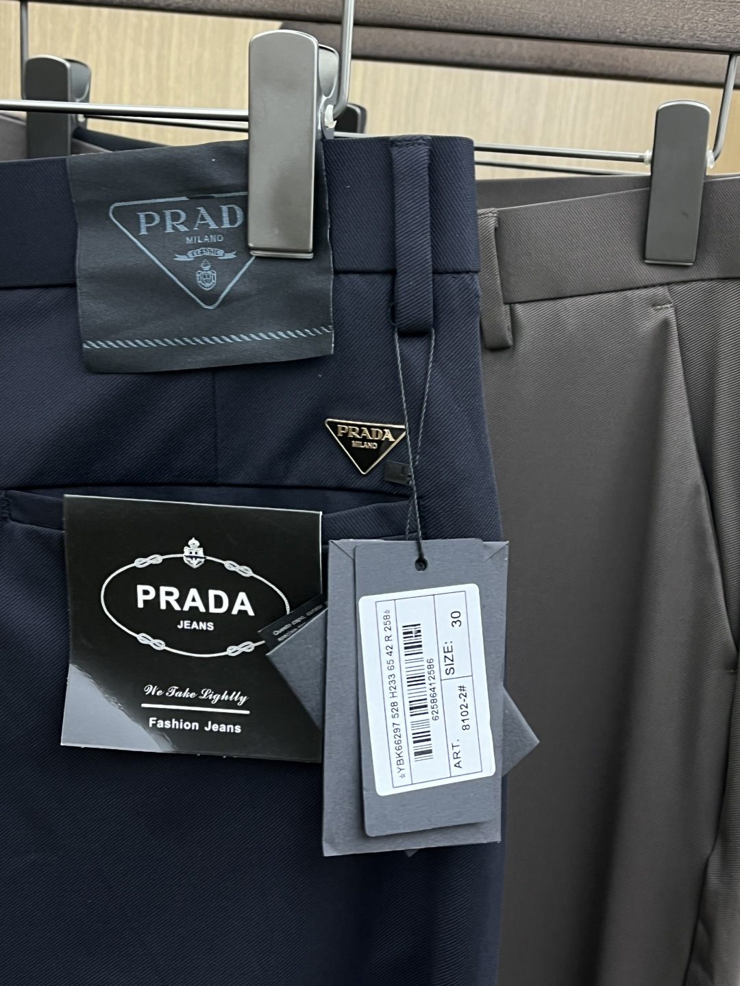 早春款 PD 🔥🔥高端定制 26早春新款薄款休闲西裤 柜台同步发售 原版定制复刻 客供五金辅料 原单品质