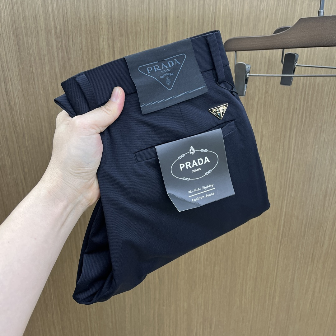 早春款 PD 🔥🔥高端定制 26早春新款薄款休闲西裤 柜台同步发售 原版定制复刻 客供五金辅料 原单品质