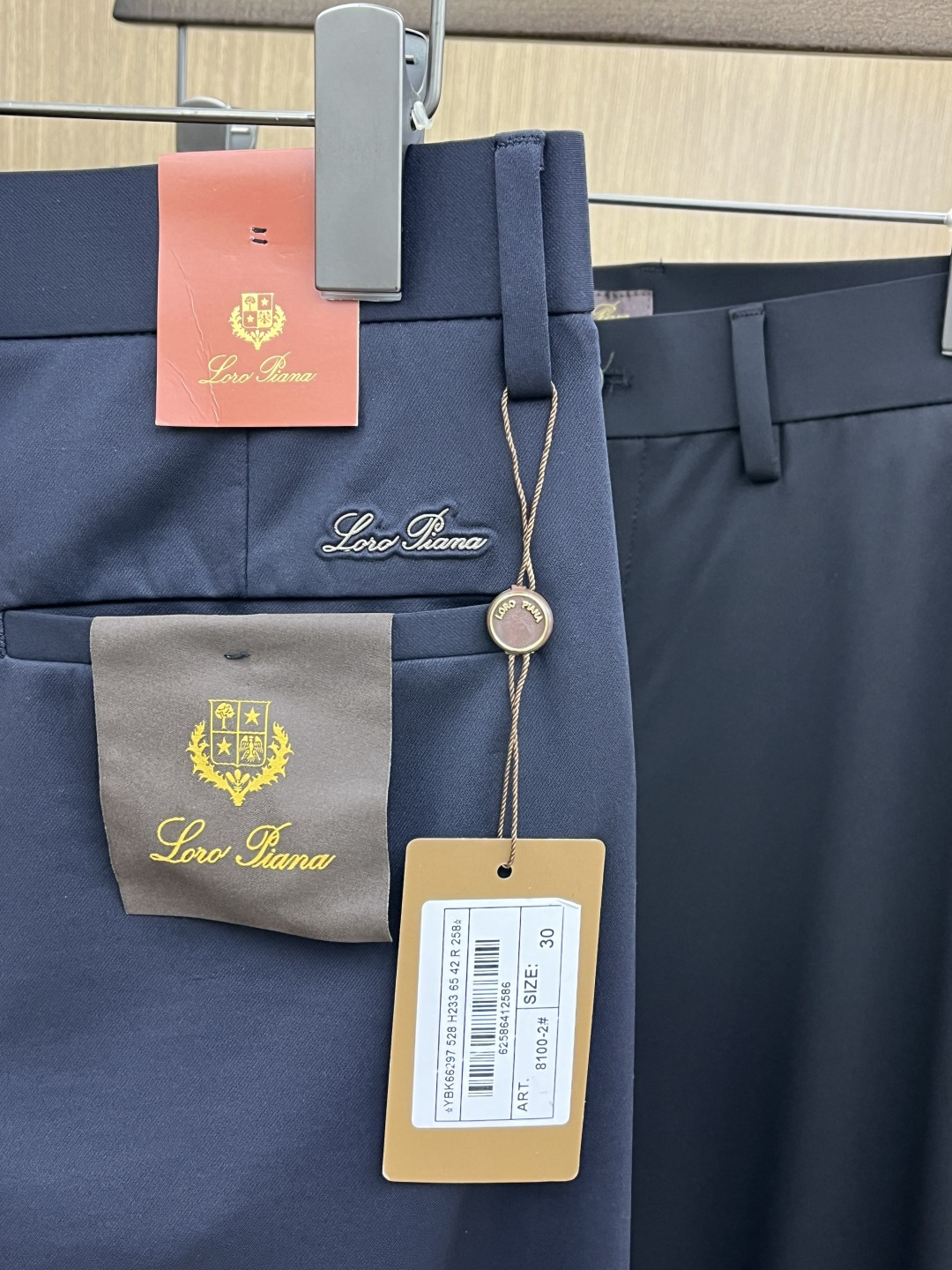 早春款 Loro Piana 🔥🔥高端定制 26早春新款薄款休闲西裤 柜台同步发售 原版定制复刻 客供五