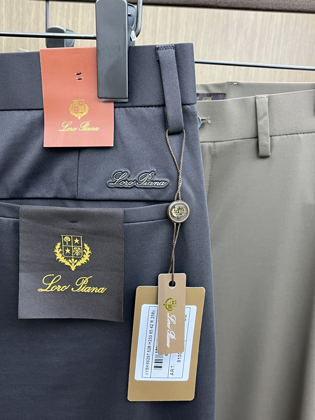 早春款 Loro Piana 🔥🔥高端定制 26早春新款薄款休闲西裤 柜台同步发售 原版定制复刻 客供五