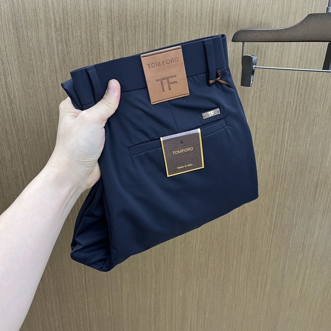 早春款 TF 🔥🔥高端定制 26早春新款薄款休闲西裤 柜台同步发售 原版定制复刻 客供五金辅料 原单品质