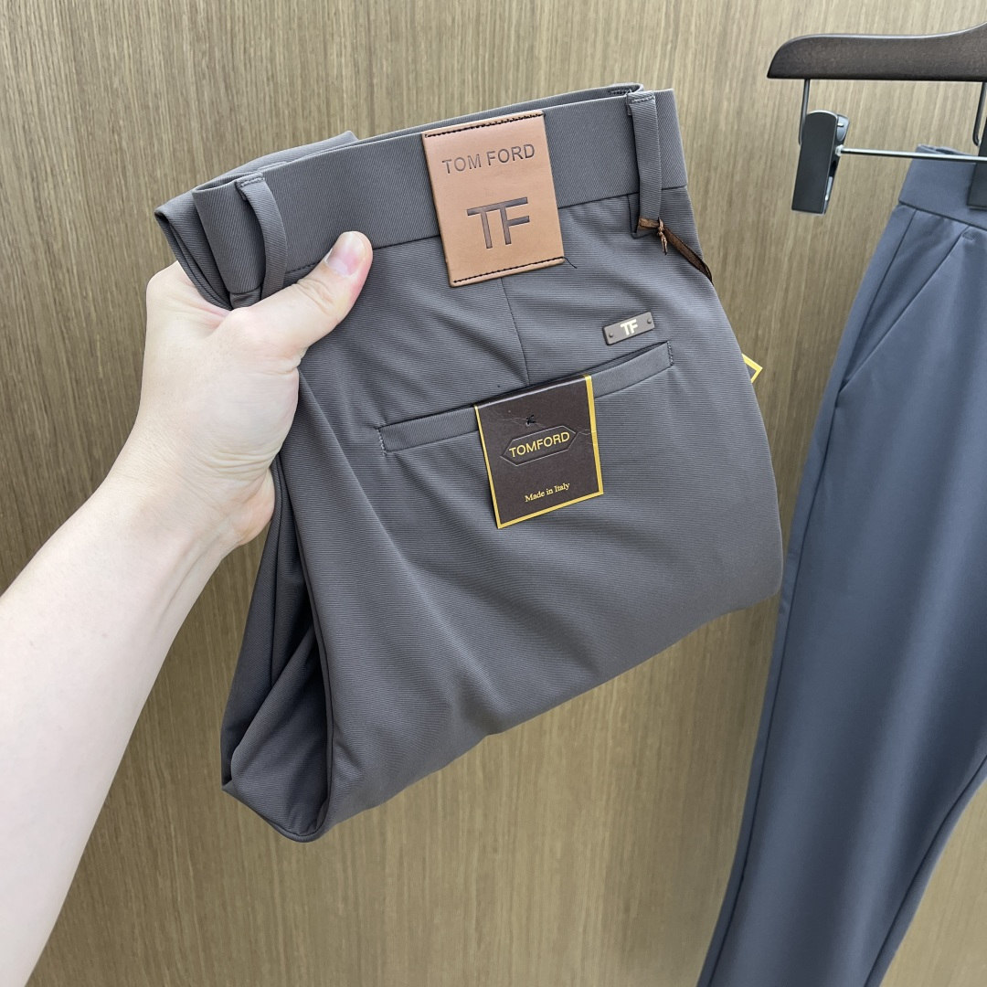 早春款 TF 🔥🔥高端定制 26早春新款薄款休闲西裤 柜台同步发售 原版定制复刻 客供五金辅料 原单品质