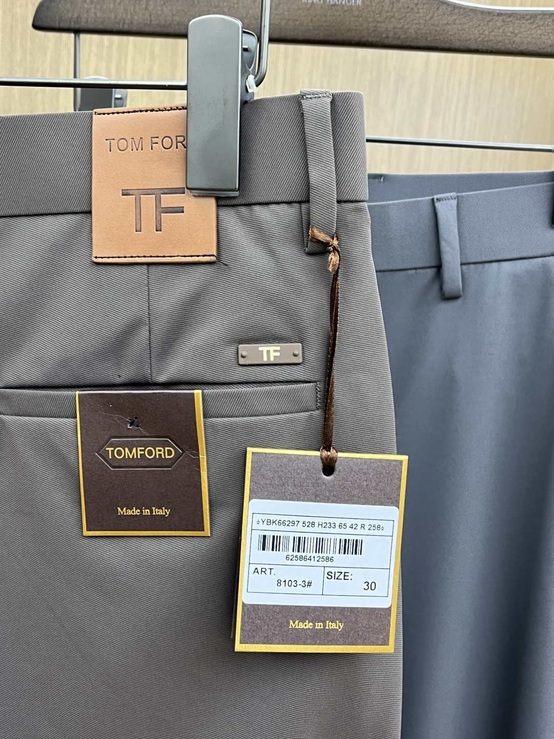 早春款 TF 🔥🔥高端定制 26早春新款薄款休闲西裤 柜台同步发售 原版定制复刻 客供五金辅料 原单品质