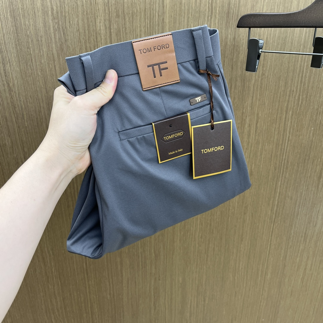 早春款 TF 🔥🔥高端定制 26早春新款薄款休闲西裤 柜台同步发售 原版定制复刻 客供五金辅料 原单品质